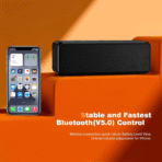 Bluetooth Speaker - HiFi Stereo, 20W IPX7 Waterproof, 16H Playtime, Bluetooth 5.0, Portable Wireless Speaker for Outdoor, Party, Travel & Home (Ideal Gift) - Image 2