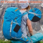 Portable Bluetooth Speaker with Handle, 20W Deep Bass, IPX7 Waterproof, Wireless Outdoor Speaker, 15H Playtime, TF/AUX Support for Camping, Beach, Party - Image 3