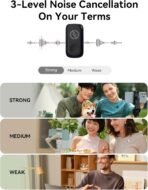 Wireless Mini Microphone for iPhone & Android, 48kHz/24-bit, 3-Level Intelligent Noise Cancel, Microphone - Image 4