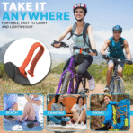 Portable Wireless Bluetooth Speaker, IPX7 Waterproof, TF Card Support, FM Radio, Built-in Mic, Vigorous Bass, Ideal for  Home, Cycling, Outdoor - Image 5