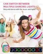 Portable Karaoke Machine, Wireless Mic & Bluetooth Speaker, Wireless Microphone - Image 6